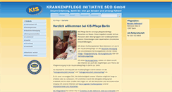 Desktop Screenshot of kis-pflege.de